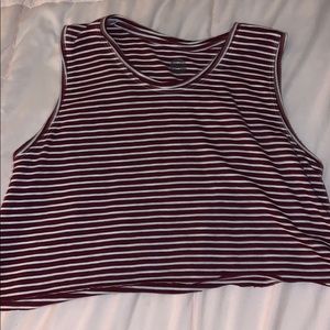cropped tank top